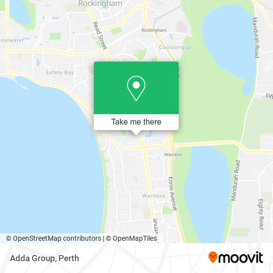 Adda Group map