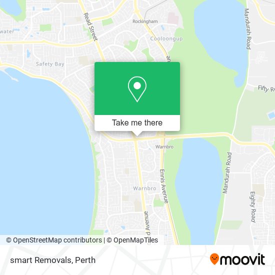 smart Removals map