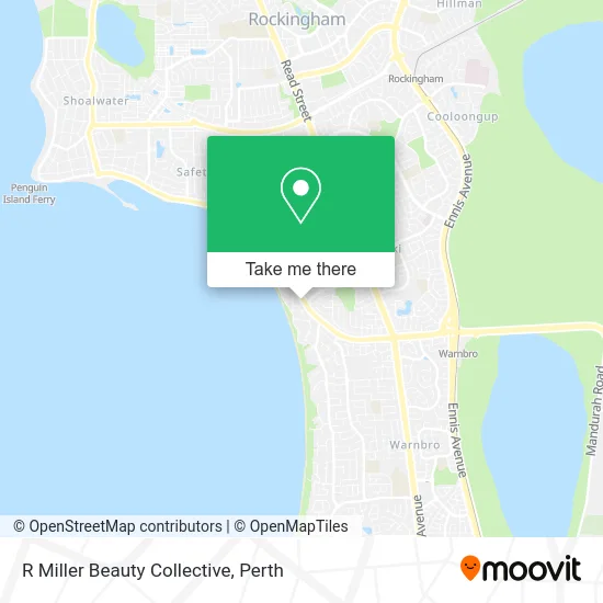 Mapa R Miller Beauty Collective