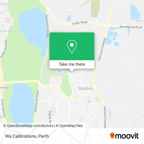 Wa Calibrations map