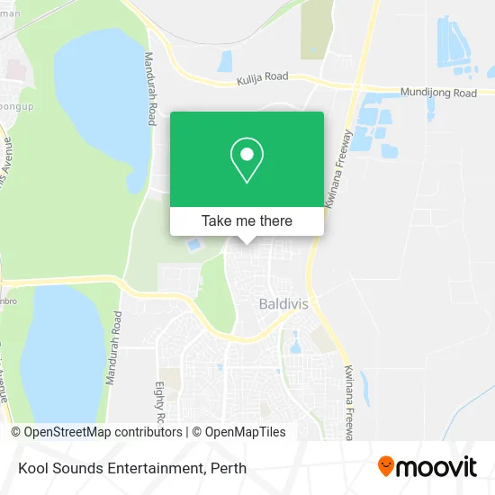 Mapa Kool Sounds Entertainment