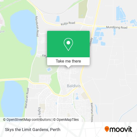 Skys the Limit Gardens map