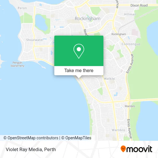 Mapa Violet Ray Media