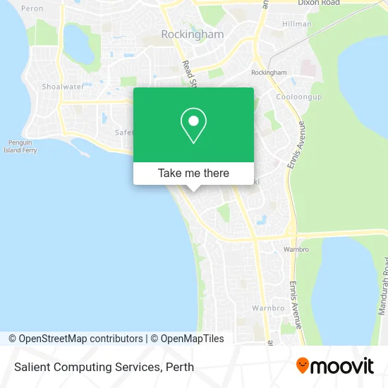 Mapa Salient Computing Services