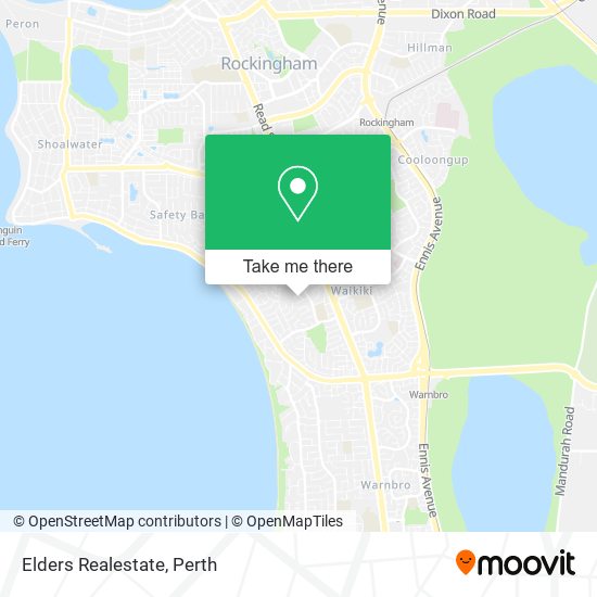 Elders Realestate map