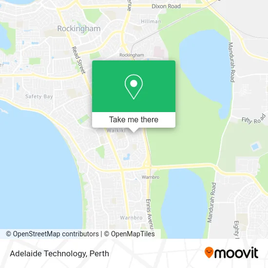 Mapa Adelaide Technology