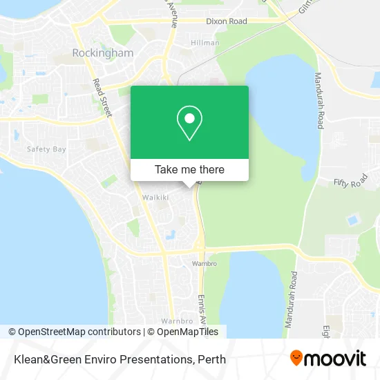 Mapa Klean&Green Enviro Presentations