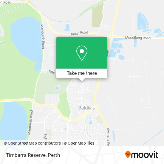 Mapa Timbarra Reserve