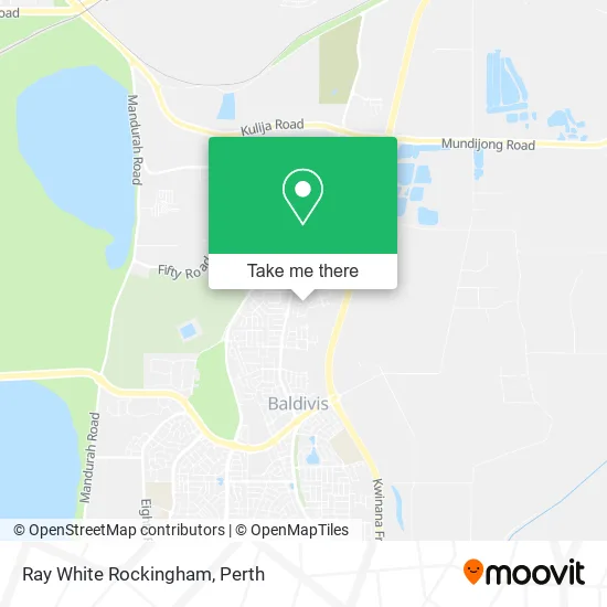 Mapa Ray White Rockingham