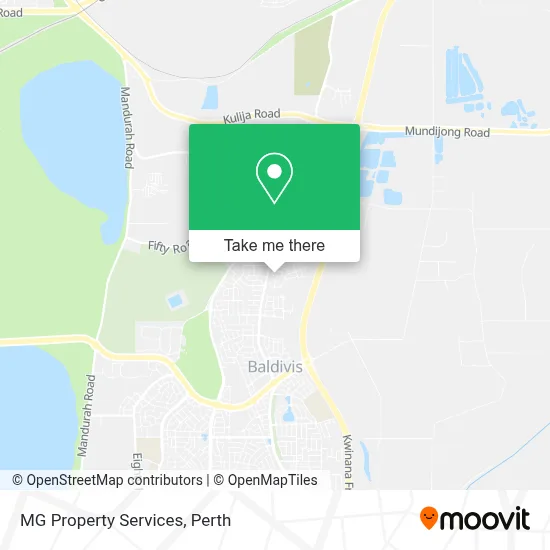 Mapa MG Property Services