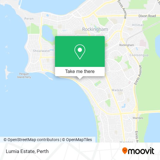 Lumia Estate map