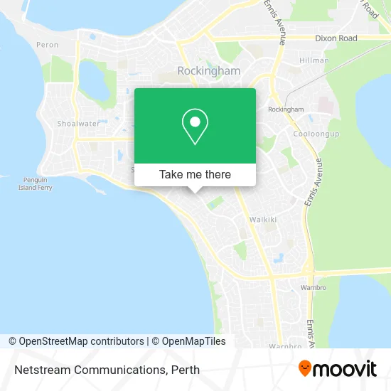 Mapa Netstream Communications