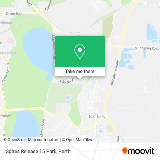 Spires Release 15 Park map