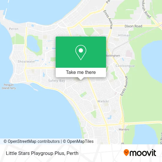 Mapa Little Stars Playgroup Plus