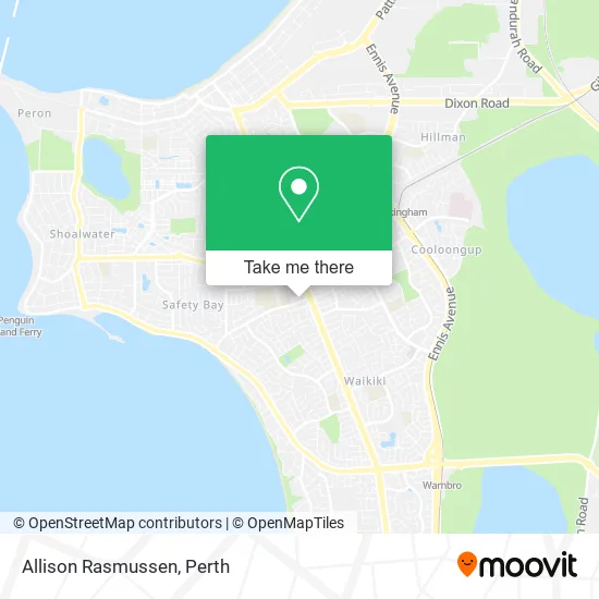 Mapa Allison Rasmussen