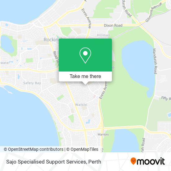 Sajo Specialised Support Services map
