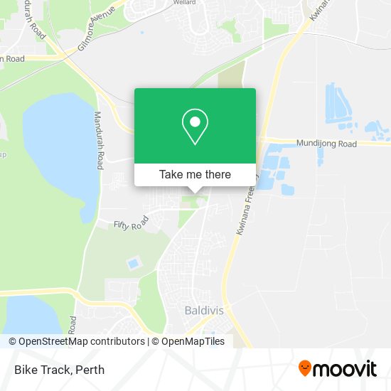 Bike Track map