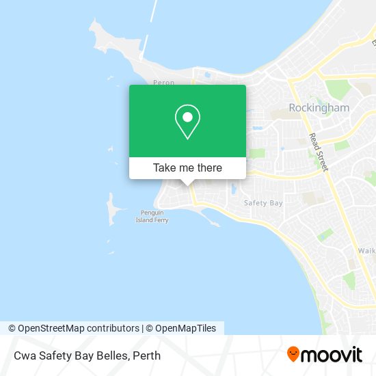 Cwa Safety Bay Belles map