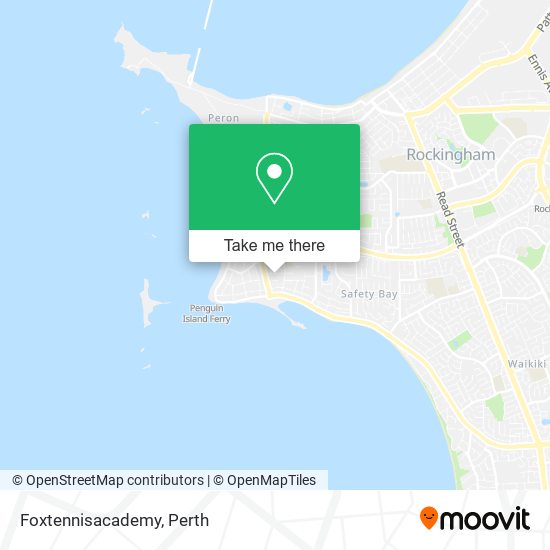 Foxtennisacademy map