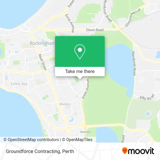 Mapa Groundforce Contracting