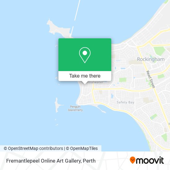 Fremantlepeel Online Art Gallery map