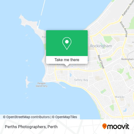 Perths Photographers map
