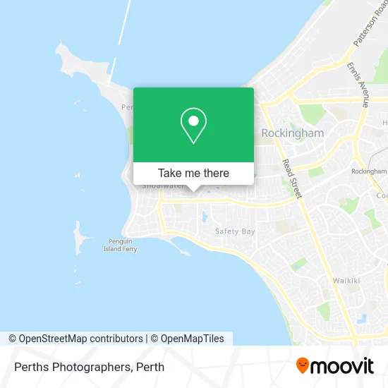 Mapa Perths Photographers