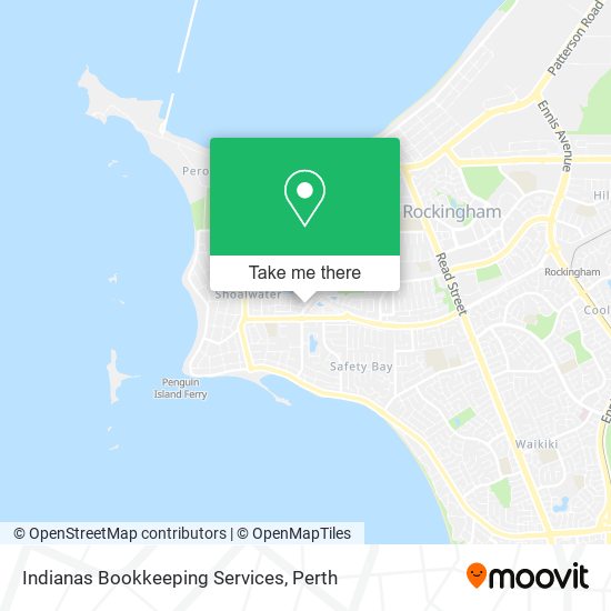 Indianas Bookkeeping Services map