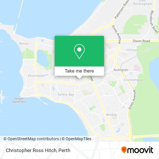 Christopher Ross Hitch map