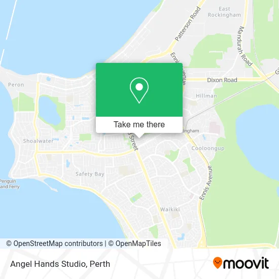 Mapa Angel Hands Studio