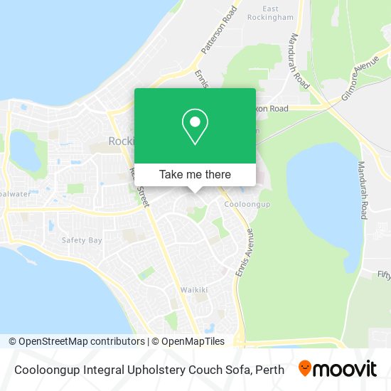 Cooloongup Integral Upholstery Couch Sofa map