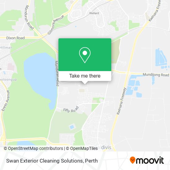 Swan Exterior Cleaning Solutions map