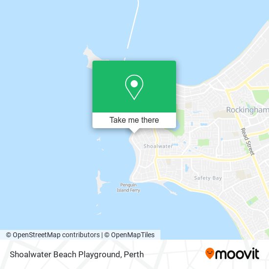 Mapa Shoalwater Beach Playground