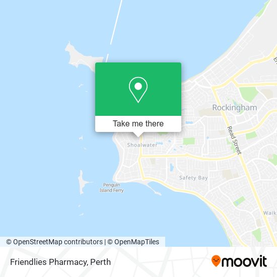 Friendlies Pharmacy map