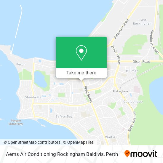 Aems Air Conditioning Rockingham Baldivis map