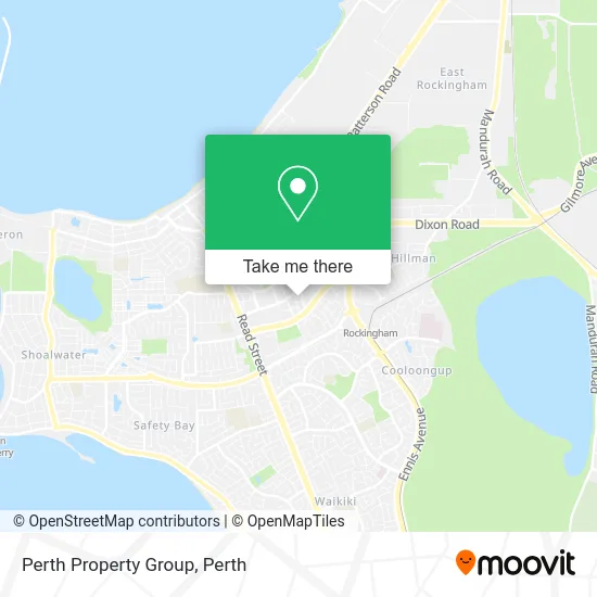Mapa Perth Property Group