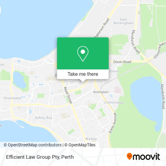 Efficient Law Group Pty map