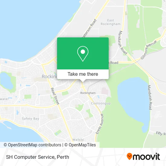 Mapa SH Computer Service