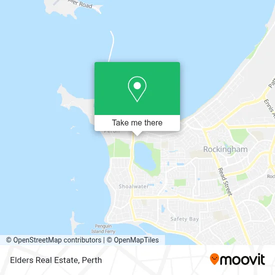 Mapa Elders Real Estate