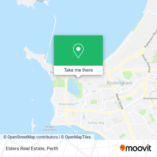 Mapa Elders Real Estate