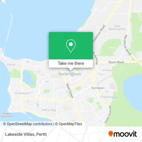 Mapa Lakeside Villas