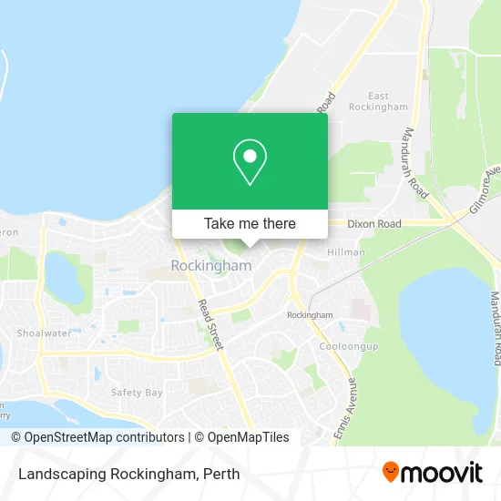 Mapa Landscaping Rockingham