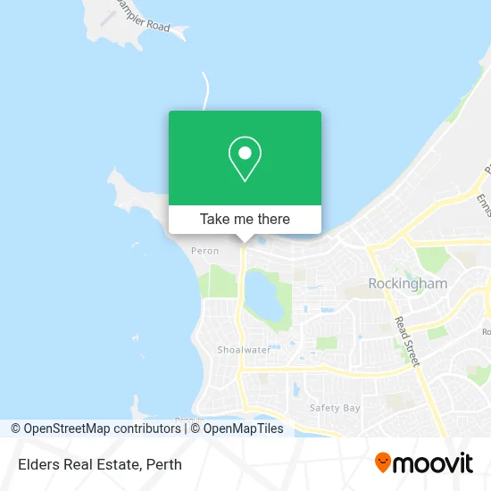 Mapa Elders Real Estate