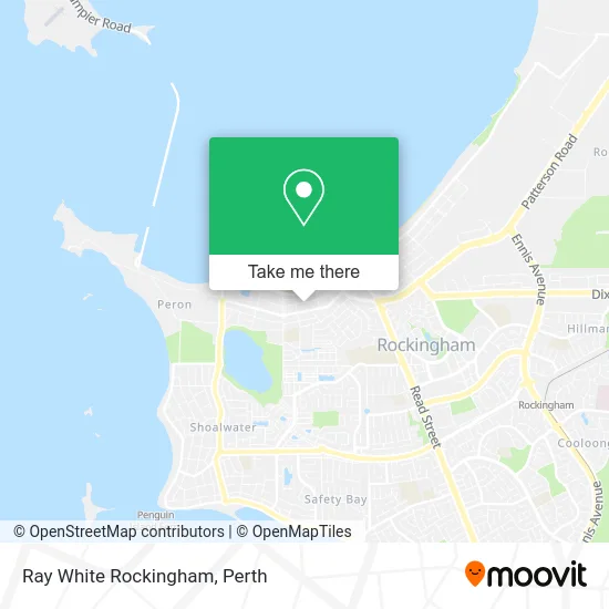 Mapa Ray White Rockingham