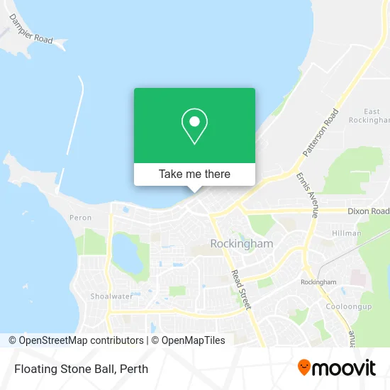 Mapa Floating Stone Ball