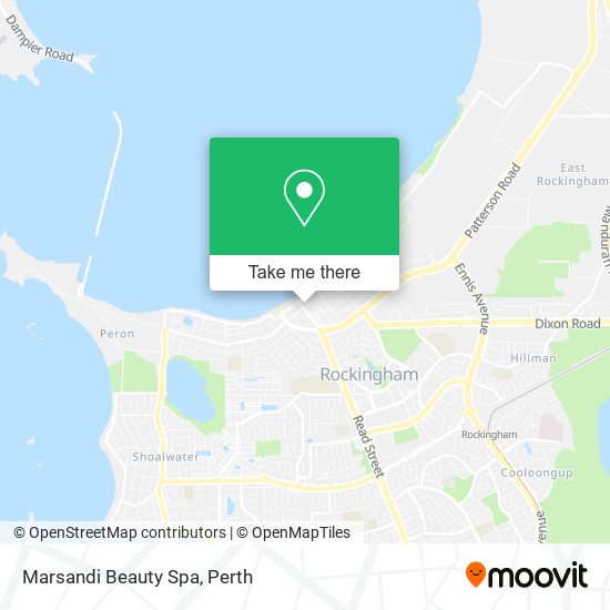 Marsandi Beauty Spa map