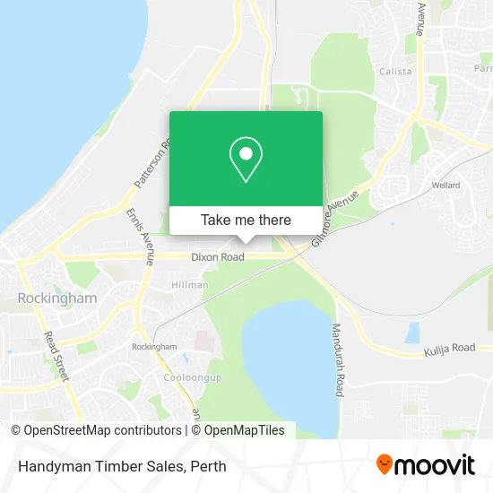 Mapa Handyman Timber Sales
