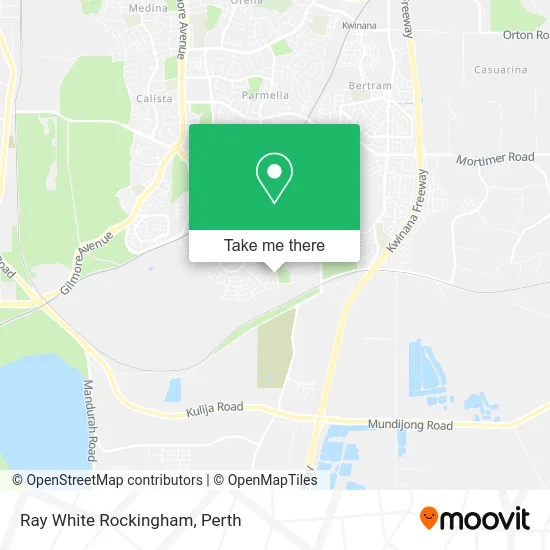 Mapa Ray White Rockingham