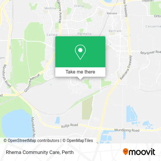 Mapa Rhema Community Care