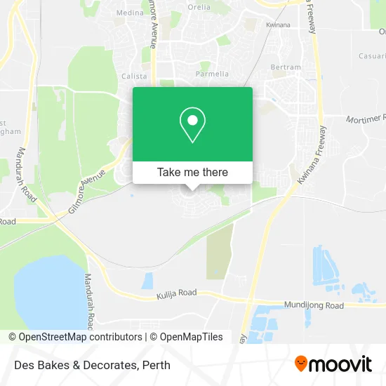 Mapa Des Bakes & Decorates